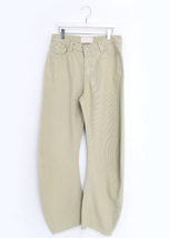 curve shape cotton pants(5color)