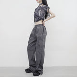 (Unisex) カーデンカーゴストリングパンツ