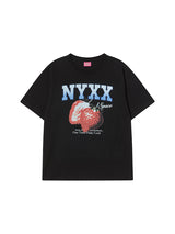 STRAWBERRY SPACE TEE (BLACK)