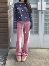 dot raglan tee