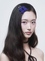 Blueberry Bow (2pcs)