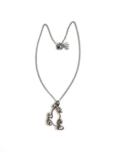Adinkra Symbol Peace Making Chain Necklace (size: 2type)