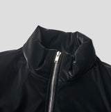 マットベルベットクロップパッファー
