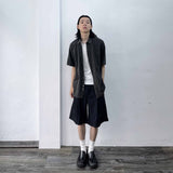Retro Faded Textured Shirt