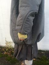 Urban volume round padded jacket