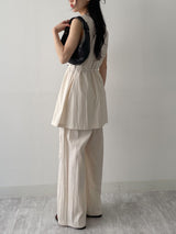 Raschel Nylon Slit Long Vest