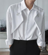 3 TAP T Bar Buckle Dress Shirt (2color)