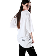 NO.122 BAR CODE T-SHIRT WHITE