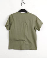 Pecon Tattoo Semi Crop Short Sleeve T-Shirt
