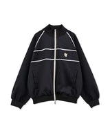 UNISEX パイピングトラックジャケット ブラック