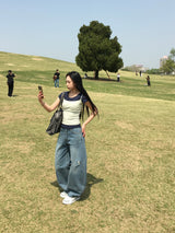 ジューシーデイリーUネック半袖Tシャツ (12c)