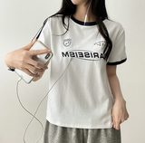 リッパートラックラインカラー半袖Tシャツ