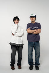  REGULAR SNAP FRILL SHIRTS (WHITE)