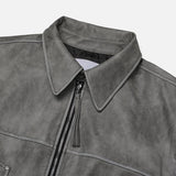 ASCLO レザーワークジャケット(3color)