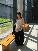 Ronnie Layered Button Top Sleeveless (3c)