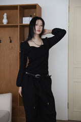 Reuben color matching puff top