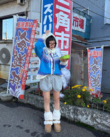 オープンニットウォーマーソックス