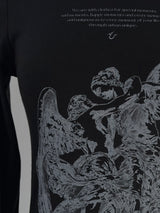 コエグジスタンス グラフィック レタリング Tシャツ (black)