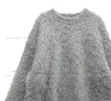 Ribble Mohair Wool Round Knit