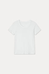 See-through Tencel Tee_White