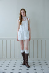 [2PCS 1SET] LACE BLOOM KNEE SOCKS