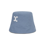 VA Curved 3D Logo Drop Bucket Hat / Blue