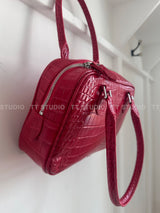 Alligator plum bag