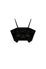 ARI RIBBON BUSTIER / BLACK