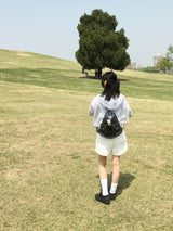 ポポバックルバンディングショートパンツ (3c)