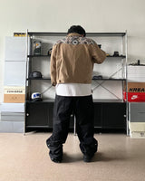 [Free Shipping]STジャガードクロップデニムジャケット (2C)