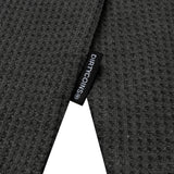DirtyCoins Script Waffle LS T-Shirt Grey
