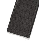 Women’s Cable Banding Pants Charcoal