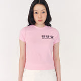 ラッキーエンジェルTシャツ ピンク