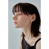  E.001/SIGNATURE TAG ONE TOUCH EARRING