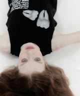 ティースノースリーブTシャツ Black