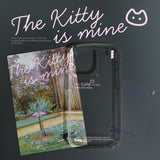 【MADE】Kitty is mine Jelly hard Phone case (2 color)