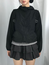 ソフトテリードットウィンドブレーカー