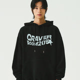 [UNISEX]ウェーブスターロゴフーディー