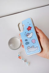 Swimming Blue(Silver Epoxy)