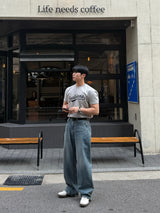 ウェイドーンリージェントワイドデニムパンツ
