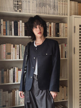Soroy Round Tweed Jacket