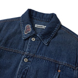 Sphinx denim short trucker jacket / Canvas indigo