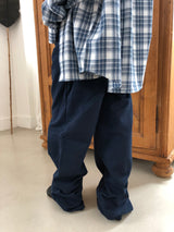DAILY STRAIGHT COTTON PANTS