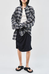 (W) Lili Shirring Skirt (2color)