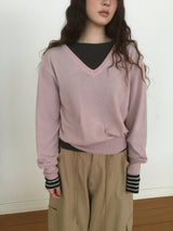 Lausanne Layered Striped T-Shirt(2color)