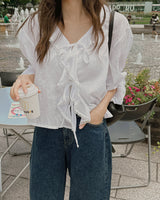 Iso frill blouse