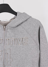 PATCH HOOD ZIP-UP
