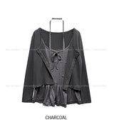 Hien Dot Layered Muffler Set