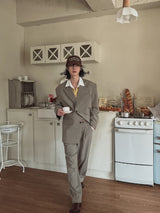 Obi basic pintuck slacks