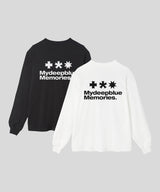 MM SYMBOL LOGO LONG SLEEVE T(BLACK)